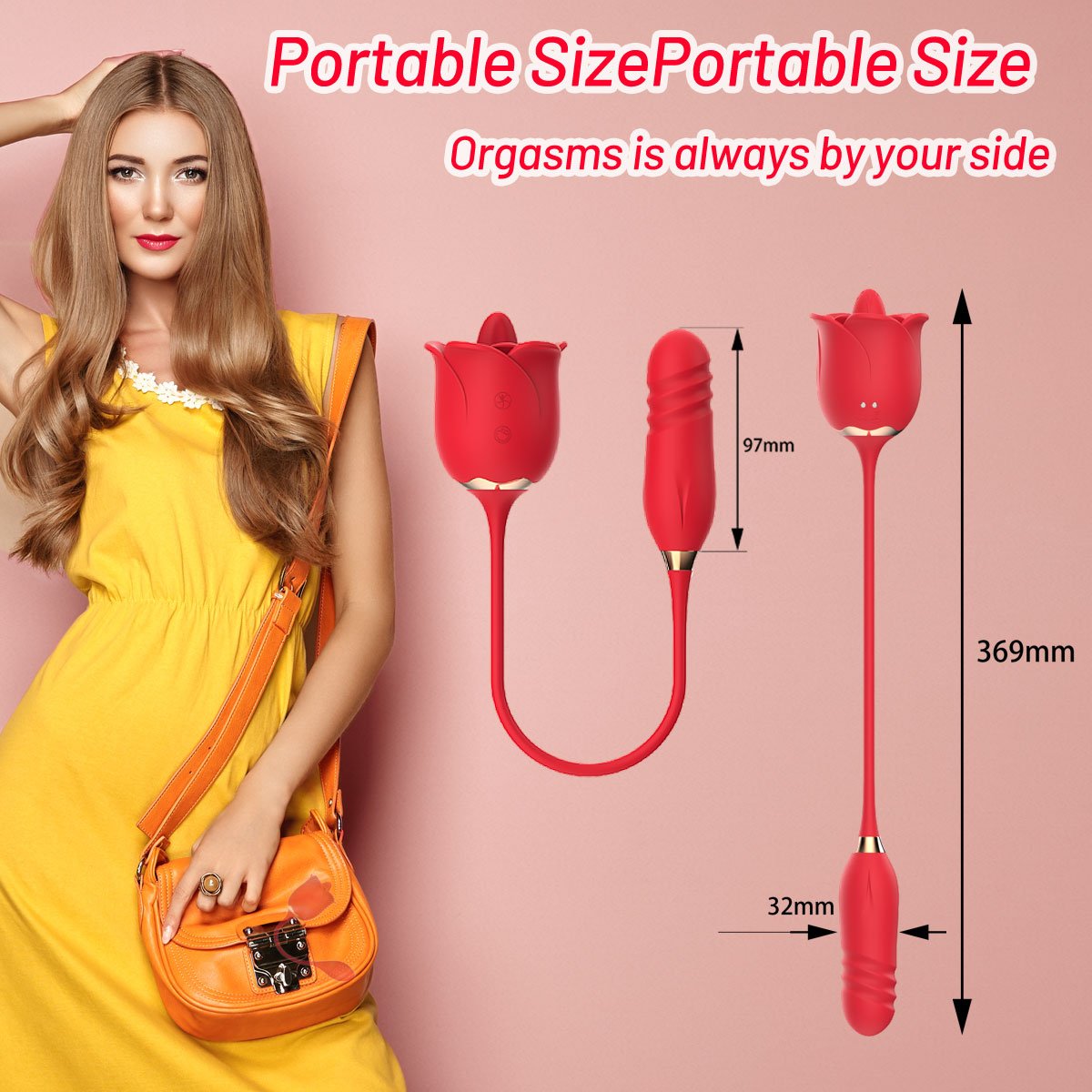 BF-223 Rose Wearable Vibrator – Remote Control - Image 5