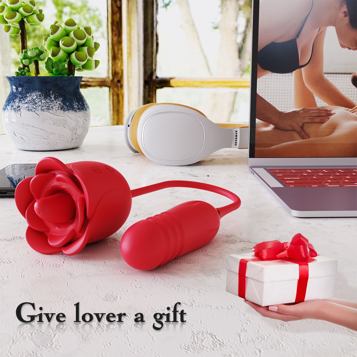 BF-223 Rose Wearable Vibrator – Remote Control - Image 6