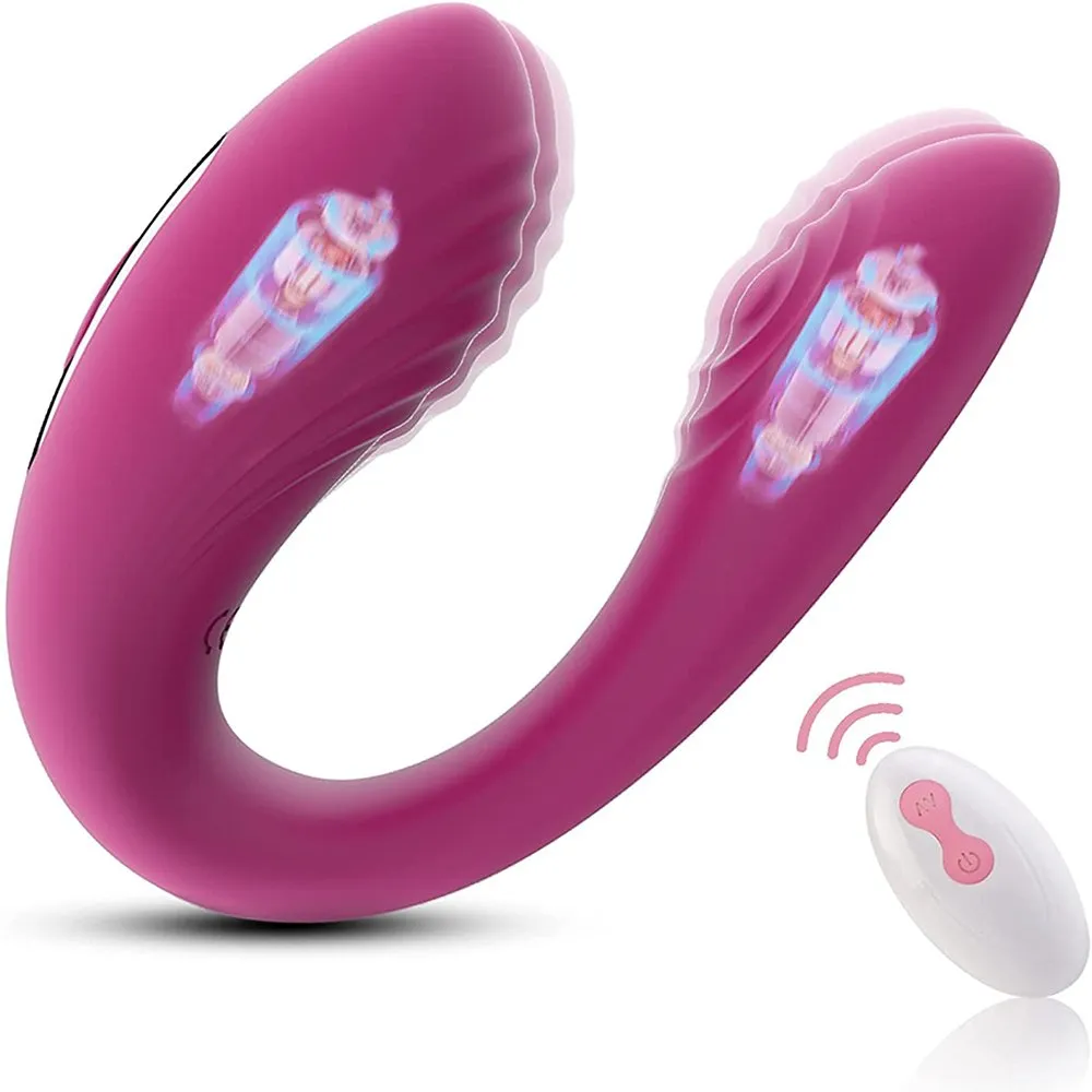 GM-307 U-Shape Wearable Vibrator – Dual Motor