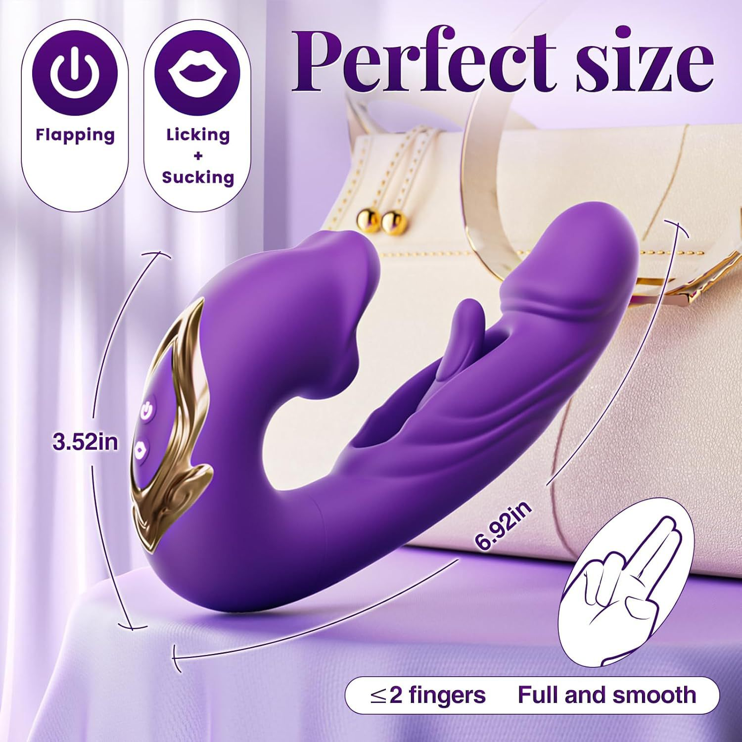 GM-494 Clitoral Vibrator with Dual Stimulation - Image 6