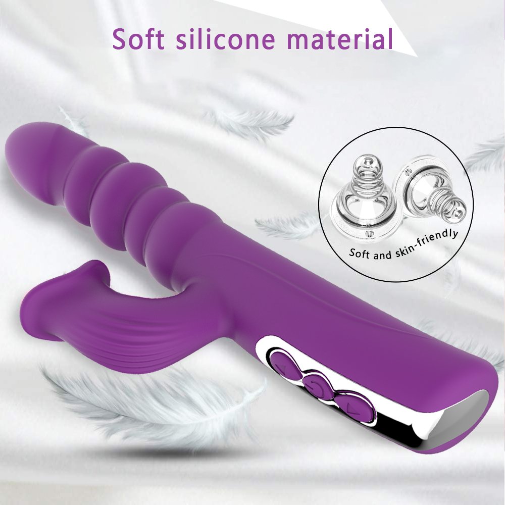 GM-273 Thrusting Rabbit Vibrator with Remote Control - Image 7