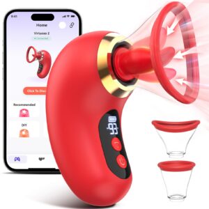 Rose Suction Vibrator with App Control