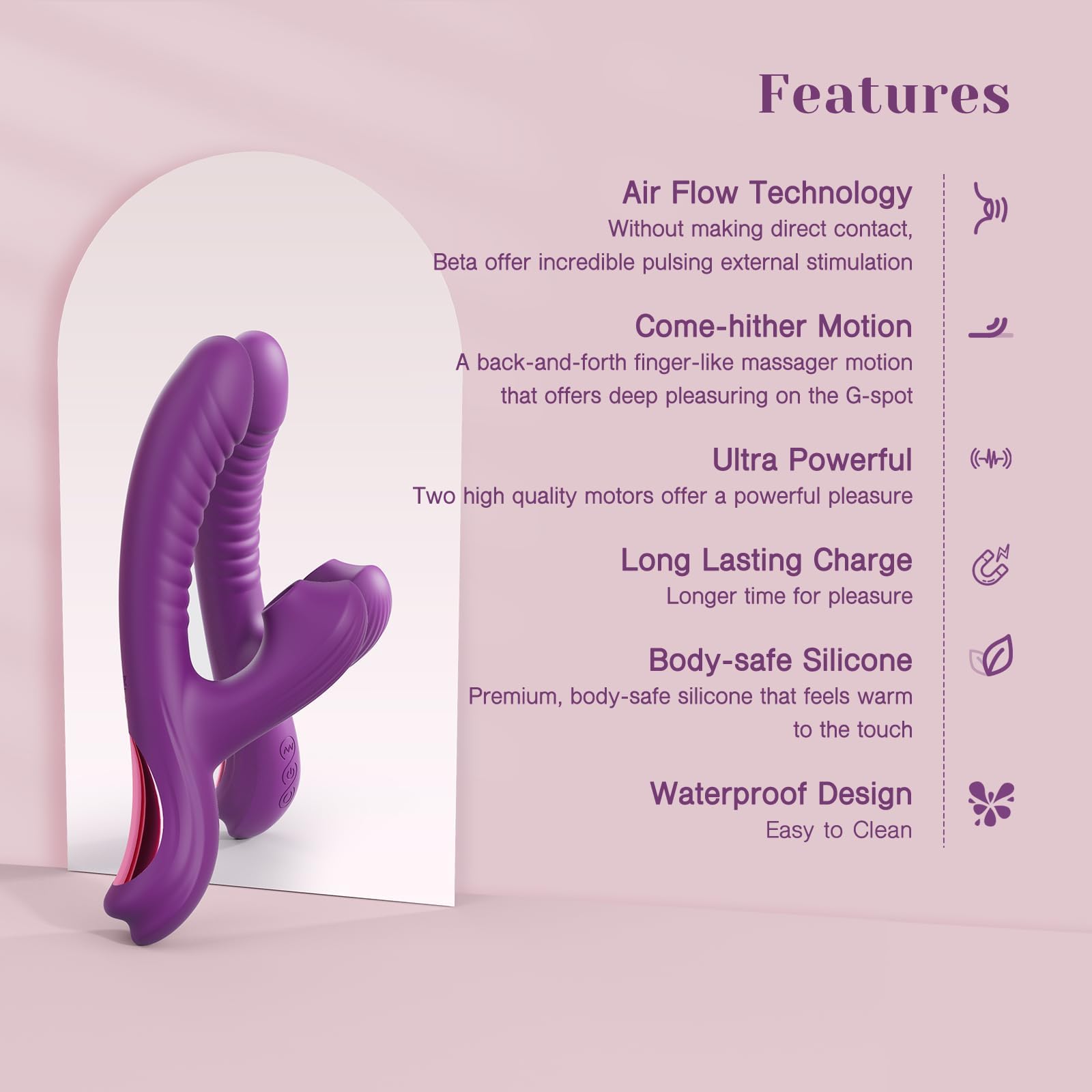 Dual Stimulation Rabbit Vibrator - Image 5