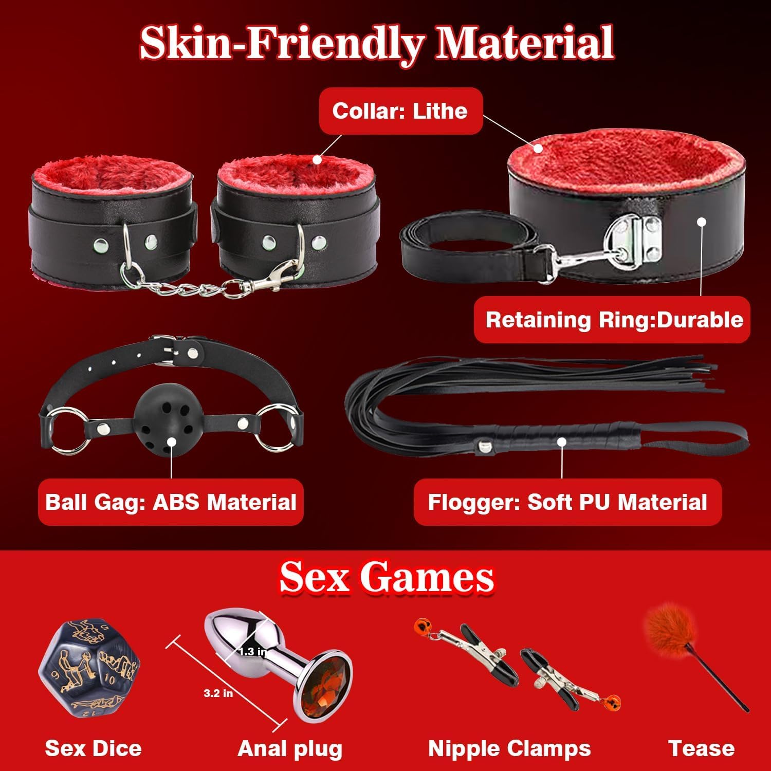 Beginner BDSM Restraint Kit For Couples - Image 3