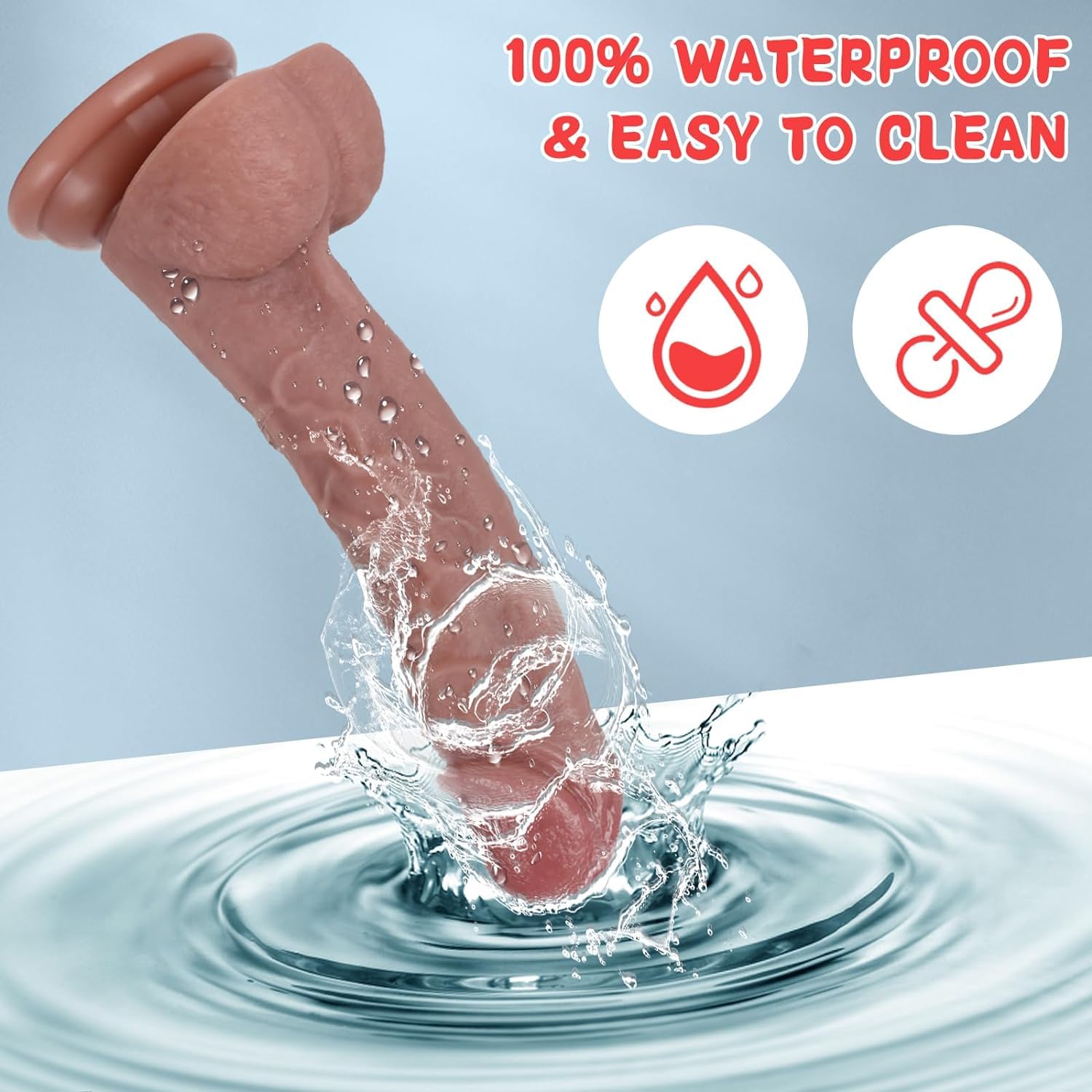 GM-490 MioSecret Realistic Suction Cup Dildo For Women - Image 4