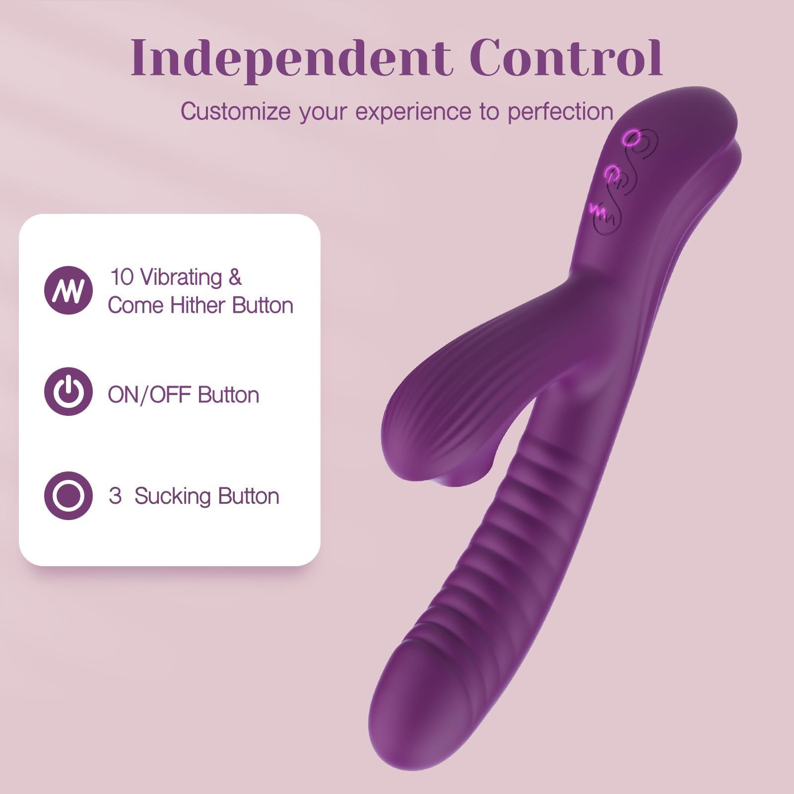 Dual Stimulation Rabbit Vibrator - Image 3