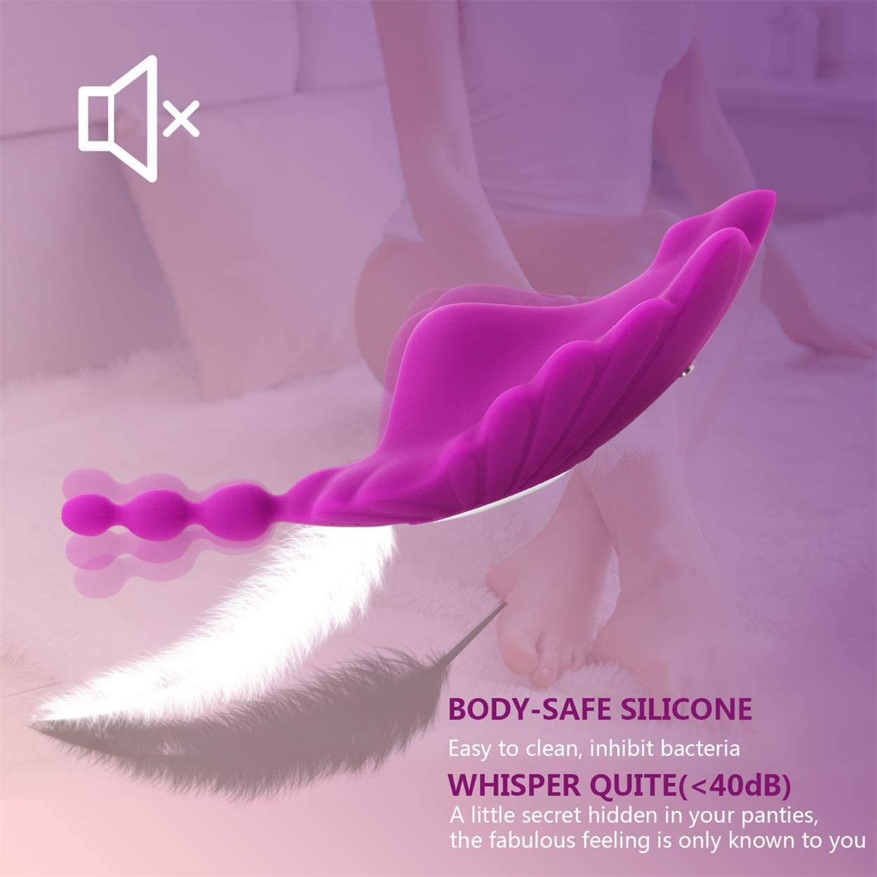 GM-234 Wearable Vibrator – Remote Control - Image 3