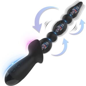 GM-373 3-Motor Beaded Vibrator – USB Rechargeable