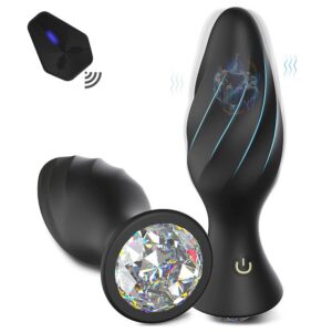 GM-422 Diamond Anal Plug – Remote Control