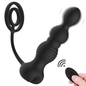 GM-253 Dual-Ring G-Spot Vibrator with Remote