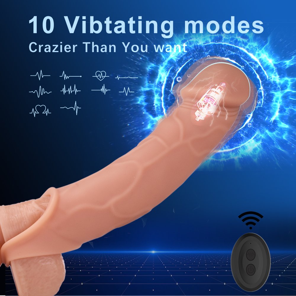 GM-523 Remote Control Realistic Vibrator Sleeve - Image 7