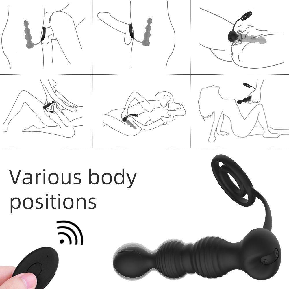 GM-253 Dual-Ring G-Spot Vibrator with Remote - Image 7
