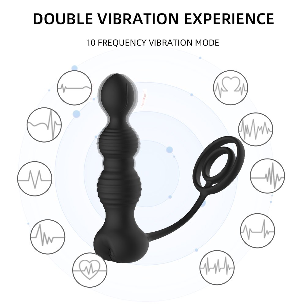 GM-253 Dual-Ring G-Spot Vibrator with Remote - Image 2