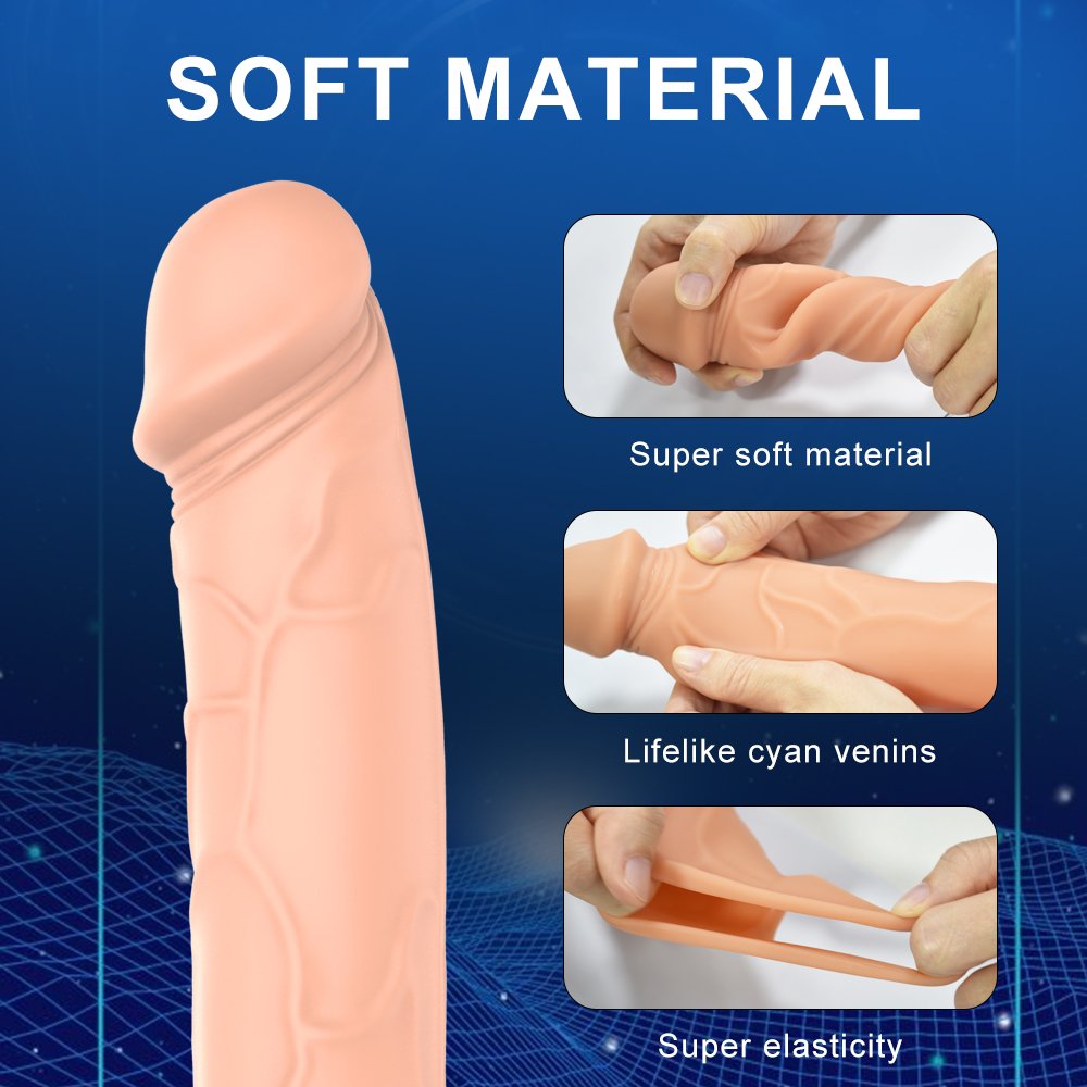 GM-523 Remote Control Realistic Vibrator Sleeve - Image 2